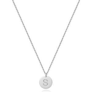 Tiny 18K Gold Plated Initial Necklace - Perfect Gift for Graduations & Weddings